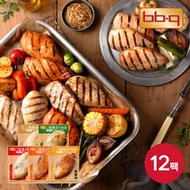 [BBQ] 그릴 통 닭가슴살 100g 5종 12팩, 그릴닭가슴살 허브맛 12팩