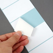 바코드 감열지 롤 라벨 프린터 400매 70x60mm, 없음