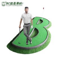 퍼팅 연습기 골프 퍼터 매트 무소음 자동리턴 실내미니 자 코트 녹색 잔디 사무실 홈 페어웨이, 중속 잔디 커스터마이즈