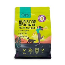 벅스펫 벅스독 오리지널 1.2kg+강아지간식, 강아지간식 사은품, 벅스독 오리지널 1.2kg