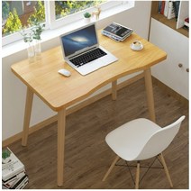Sunshine 원목 일인 책상 원룸 나무 수험생 간이 보조 70cm, 베이지