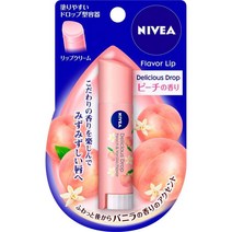 Nivea 니베아 Delicious Drop 피치 립밤 10팩