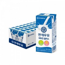 연세우유 비타민플러스 멸균우유 180ml 24팩, 단품, 1