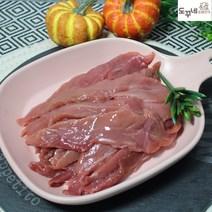 강아지 수제 간식 오리고기 닭고기 재료 냉동 1kg 외 11종, 오리세절육1kg