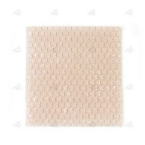 하트 뽁뽁이 주얼리 립스틱 포장 에어캡 선물포장 악세서리 매장 택배봉투 20X20cm 핑크 1P