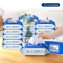 센스하우스 균닦는 행주티슈, 80매, 20팩