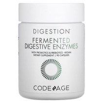 (아이허브) CodeAge Fermented Digestive Enzymes with Probiotics Prebiotics Vegan 90정 빠른직구