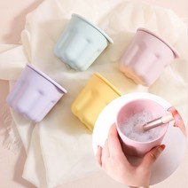 메이크업 브러쉬 세척기 클리너 세척볼 브러시 붓 빨기 파운데이션브러쉬, 핑크