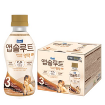 매일유업 앱솔루트 명작 2FL 액상 분유 3단계 240ml x 6입 + 니플 세트, 22세트