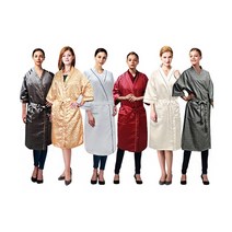 나도미인 바스가운 샤워가운 남녀공용 사우나 마사지실 호텔 모델 나이트가운, 1개, 그레이바스가운