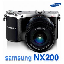 [삼성 정품] NX200 + 20-50mm 렌즈 KIT 미러리스 k, 블랙, 단품바디셋[렌즈 미포함]