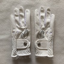 노브랜드 겨울용 극세사 마스터 버니 안티 슬립 가죽 골프 장갑 여성용 통기성 내마모성 손, 01 WHITE_04 21