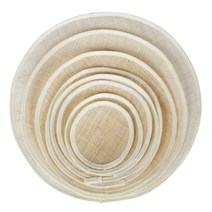 삼베 면 원형찜기깔판, 55cm