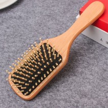 하프클럽도토로 원목 헤어브러쉬 두피마사지 쿠션브러쉬
