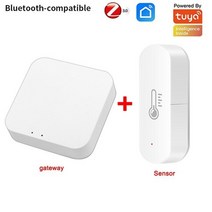 스마트온습도계 온도기록계 zigbee tuya 스마트 온도 습도 센서 실내 습도계 온도계 감지기 alexa google 용 스마트 라이프 원격 제어, 옵션 1