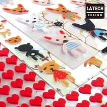 펠트스티커/입체스티커/데코스티커/다이어리스티커/꾸미기스티커/장식스티커, 860 중장비차