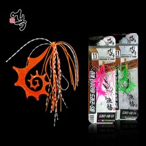 어복 드래곤-S튠 타이라바 참돔낚시채비, 04(그린펄/야광지브라)