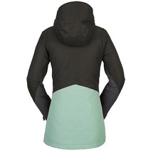 Volcom 여성용 Strayer 단열 스노우보드 스키 겨울 후드 재킷 정품보장