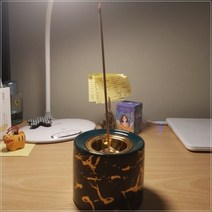 인센스 콘 홀더 받침대 센티멘탈디퓨저, 세라믹그린