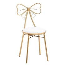 디자이너체어 핑크벨벳 카페 의자 식탁 철제 인테리어의자 모던 화장대 체어 네일샵 커피숍, 새로운 흰색 벨벳 천