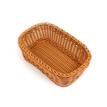 PP라탄 직사각바구니S VPS-004, 화이트