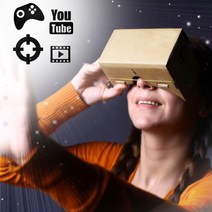 VR BOX/VR안경/가상현실/구글/박스/기기/게임/영화/3D, (한정)VR BOX 밴드형