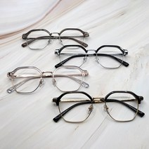 [블루래빗] 51사이즈 17g 크라운판토 하금테안경 S0887