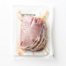돼지고기 등심 슬라이스 0.8cm 300g (무항생제) 냉장, 단품, 단품