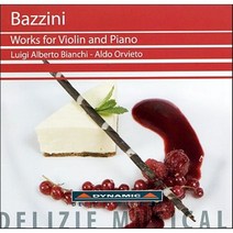 [CD] Luigi Alberto Bianchi 안토니오 바치니: 바이올린과 피아노를 위한 작품 (Antonio Joseph Bazzini: Works fo...