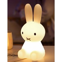색상변환 충전식 미피조명 토끼조명 토끼무드등 아이방수면등 수유등선물용, 50cm