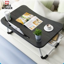 데스크/캠핑테이블/폴딩테이블 좌식책상/접이식테이블/테이블/좌식테이블/서랍테이블/베드트레이/노트북, 서랍형_스카이블루