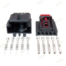 5핀 5G0972715 자동차 미등 와이어 하네스 커넥터 폭스바겐 호환 아우디 호환 미니 소형어처 봉인되지 않은, 01 5피스