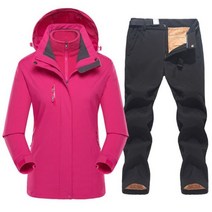 주니어스키복 스키복 여성 스키 복 방수 눈 양털 자켓 바지 스노우 보드 세트 겨울 스포츠 따뜻한 복장 브랜드