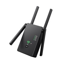와이파이에그 휴대용와이파이 lte 라우터 데이터에그 5Ghz 무선 와이파이 리피터 1200Mbps 부스터 2.4G 장거리 익스텐더 5G 신호 증폭기, [02] 미국 플러그, [02] Black