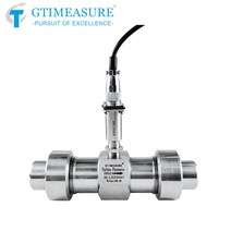 유량계 압력 터빈 펄스 신호 유압 오일 40, 2.DN10 SS304