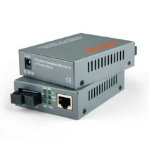 1.25g 기가비트 이더넷 미디어 컨버터 1 광 포트 1 전기 포트 광섬유 변환기 sc 3 km 광 트랜시버 1 쌍|광섬유장치|, 단일, 1개, 단일