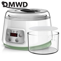 dmwd 미니 전기 요구르트 메이커 자동 leben enzyme fermenter 요구르트 세라믹 용기 컵 낫토 쌀 와인 발효 기계, 컵 없음