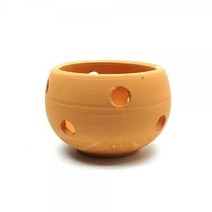 elco 황토빛 타공 난 재배용 토분 화분 12x9cm pro