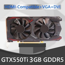 GTX550Ti 1GB 2GB 4GB 6GB 8GB 컴퓨터 그래픽 카드 192bit GDDR5 듀얼 냉각 팬이 장착 된 NVIDIA PCI-Expre, 05 3GB D5
