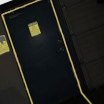 야광 테이프 시트 야간 폭 25mm 오렌지색 형광 축광