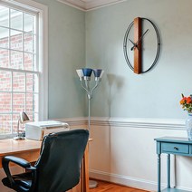 북유럽 와이어 우드 대형 거실 벽인테리어 벽시계, 북유럽벽시계