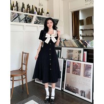 돌잔치 맘원피스 빅사이즈 휴양지 원피스 정장 하객룩 리본