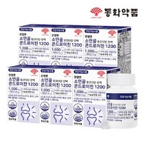 [KT알파쇼핑]동화약품 관절엔 소연골 뮤코다당 단백 콘드로이친 1200 6병 (180정), 상세페이지참조