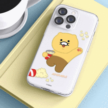 플라잉 아이폰12 카카오 춘식이 데일리 투명 젤리케이스