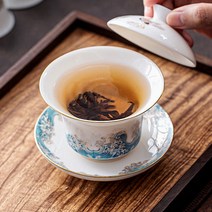 숙우 다기 개합잔 티웨어 다완 사기컵 개완 도자기, 상세 참조