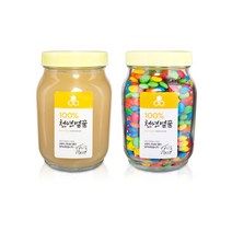 유리병 꿀병 유리꿀병1.2kg (PG), 아이보리