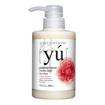 [천삼백케이] [와이유] yu 피오니 세정 샴푸(모란꽃-항균) 400ml, 단품