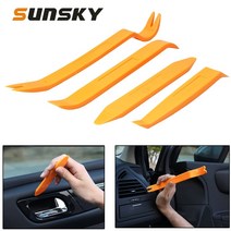 정비 4in 1 Car Audio Video System Dashboard Door Panel Removal Tools Kit Plastic Trim Repair, 한개옵션0