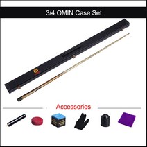 당구가방 당구큐가방 큐가방 큐케이스 당구용품 큐 3/4스틱 9.5mm/10mm 팁케이스세트, 9.5mm, C