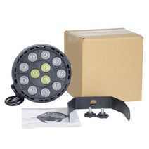 거문고 mini led par rgbw can light dmx stage spotlight dmx512 dj effect lighting for ktv bar party, 12x3w 파 라이트, 나는 플러그